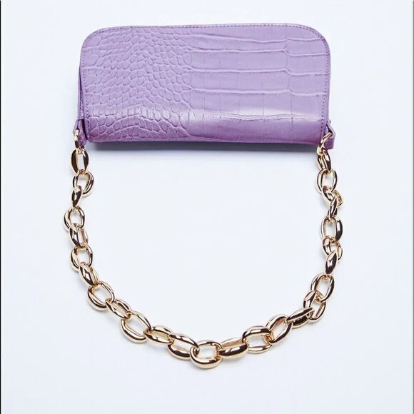 ZARA CHAIN SHOULDER STRAP BAG - Picture 3 of 5